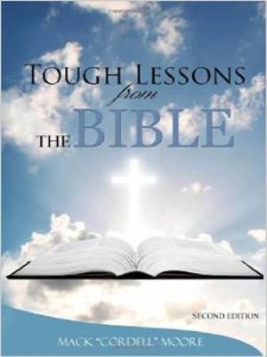 cover image of Duras lecciones de la Biblia